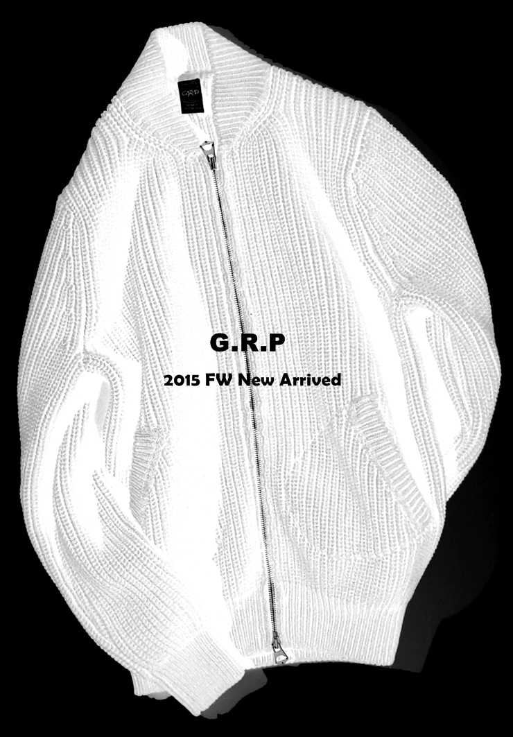 G.R.P Knit Wear 15 FW New