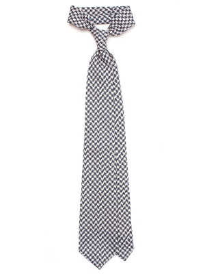 Spalla Sfoderato Check Printed Wool 8.5cm Tie