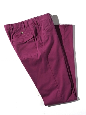 Vigano Chinos Slim Fit - Wine