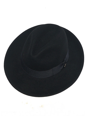 Ecua-andino Felt Hat Indiana -Black