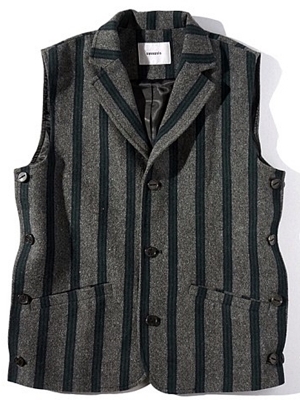 synopsis Tailored Vest B - Stripe