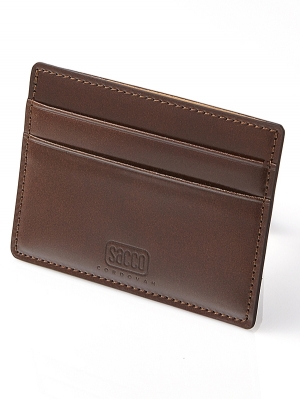 Sacco  Card Holders -Brown