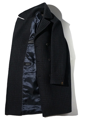 Palto Achille Coat - Dark Navy