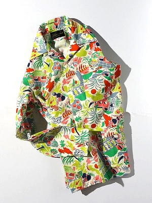 Haversack Attire Tropical Print Shirt