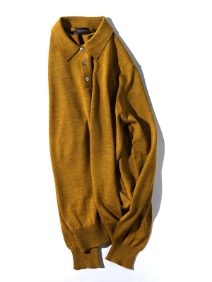 Morgano  19 518 Polo Knit  - Camel