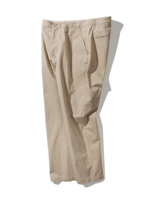 Pottery Washed Tapered Pants - Beige