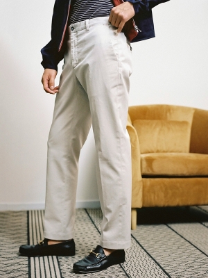 GOTT Gremant Dyed Chino - Ivory