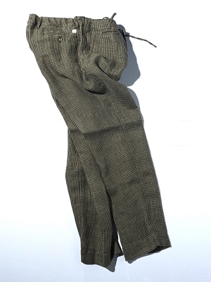 Man1924 Pants 1903 - Khaki Houndstooth