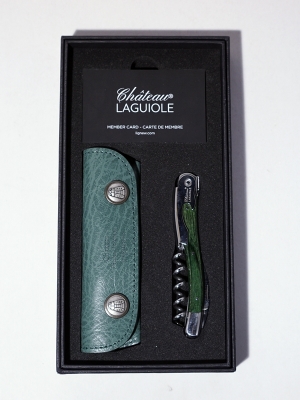 Chateau Laguiole Wine Opener - Stamina Wood Green