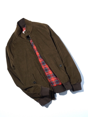 Baracuta G9 Fine Winter Cord - Olive