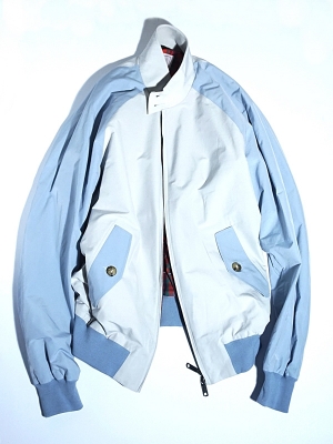 Baracuta G9 Colour Block Jacket - Mist