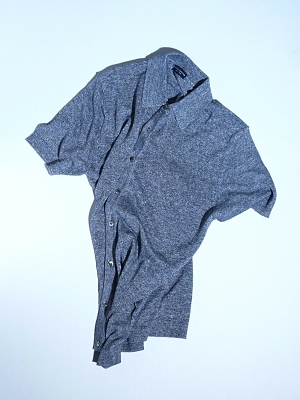 Morgano Knitted Shirts - Grey