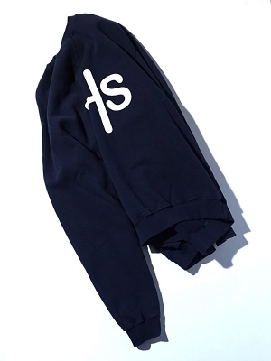 East Harbour Surplus Beatles Logo Sweatshirts - Navy