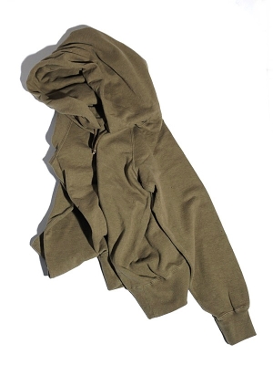 Oriental United Loopwheel Hoodie – Olive Green