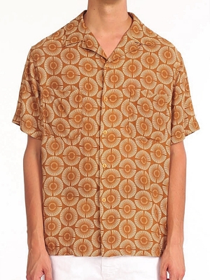 East Harbour Surplus Camp Shirt - Tobacco